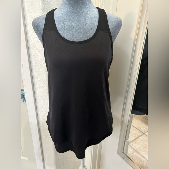Tek gear black layered workout top - Picture 1 of 4